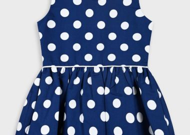 Πουά φόρεμα για κορίτσι | ΙΝΤΙΓΚΟ - Energiers - 